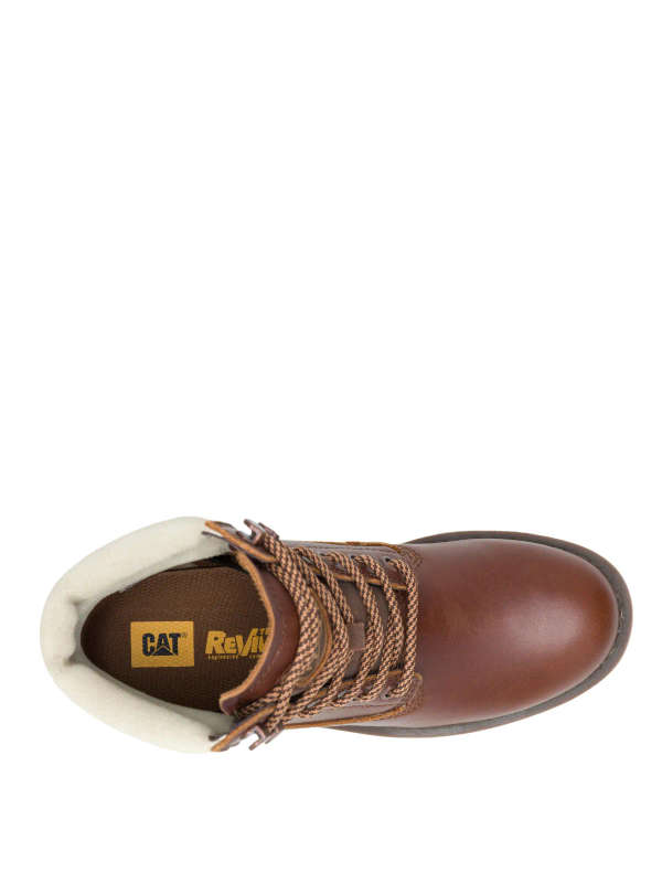 Cat Rewrite Ladies Ankle Boot - Brown Sugar
