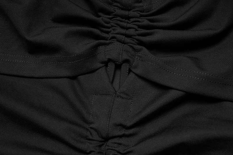 Drawstring Bodycon Slip Dress