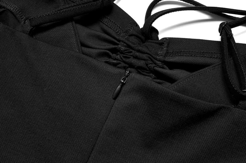 Drawstring Bodycon Slip Dress