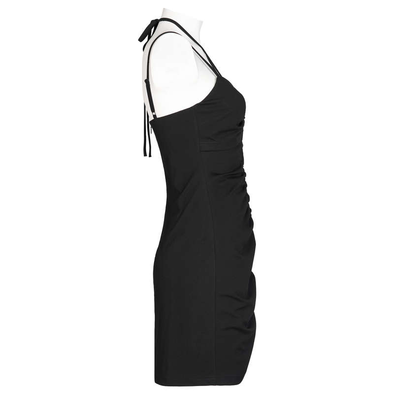 Drawstring Bodycon Slip Dress