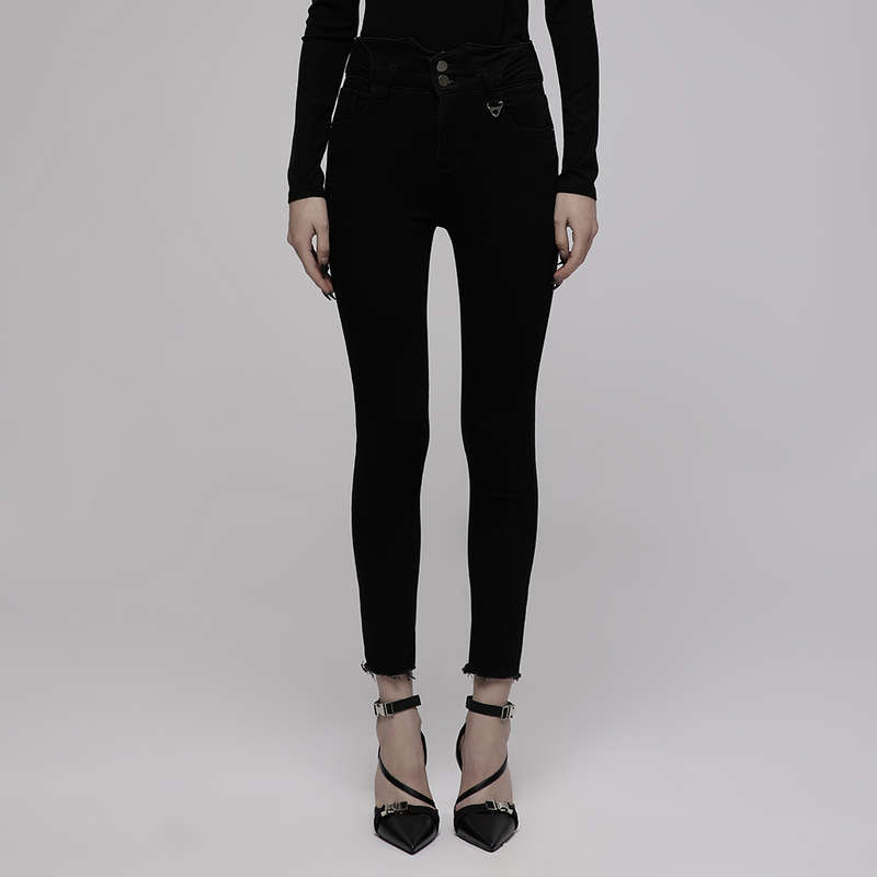 Tight Fit Denim Jeans - S