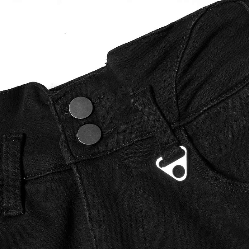 Tight Fit Denim Jeans - S