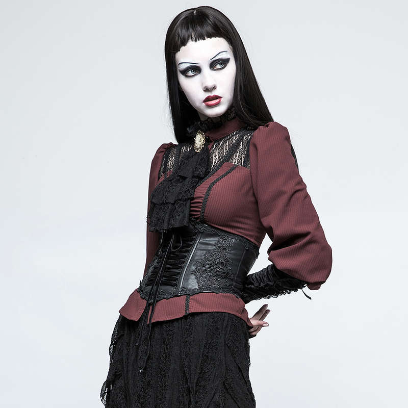 Embroidered Corset Belt