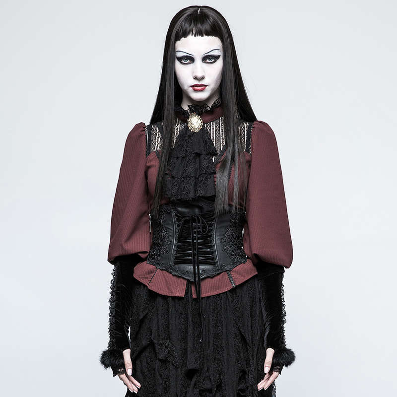 Embroidered Corset Belt