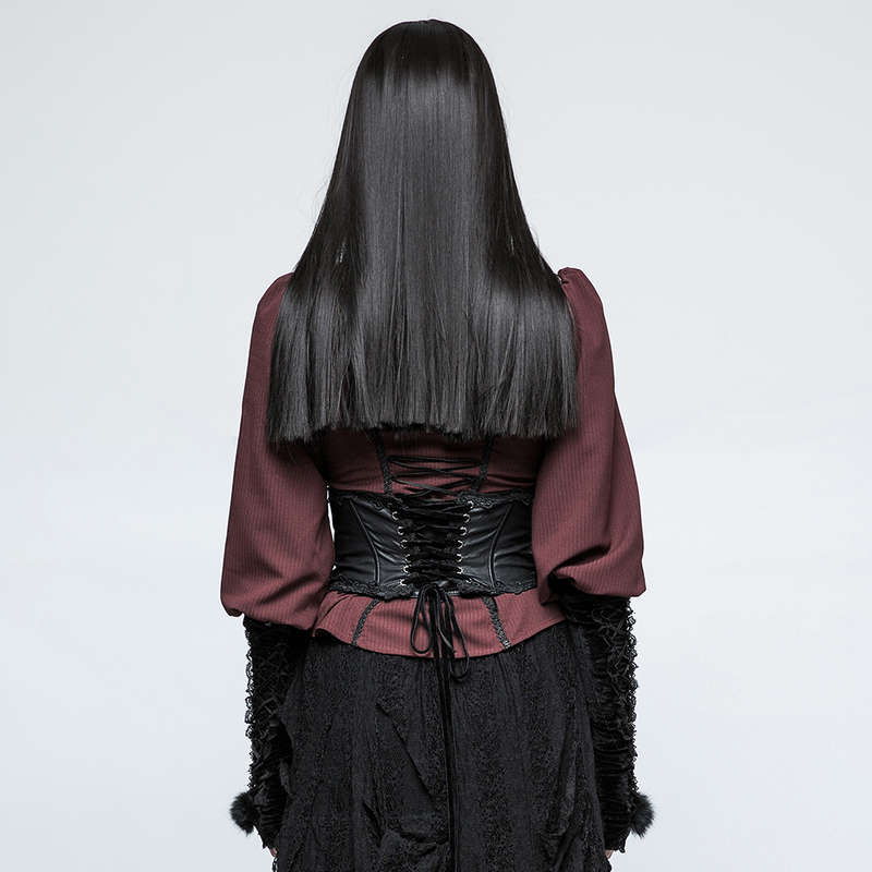 Embroidered Corset Belt