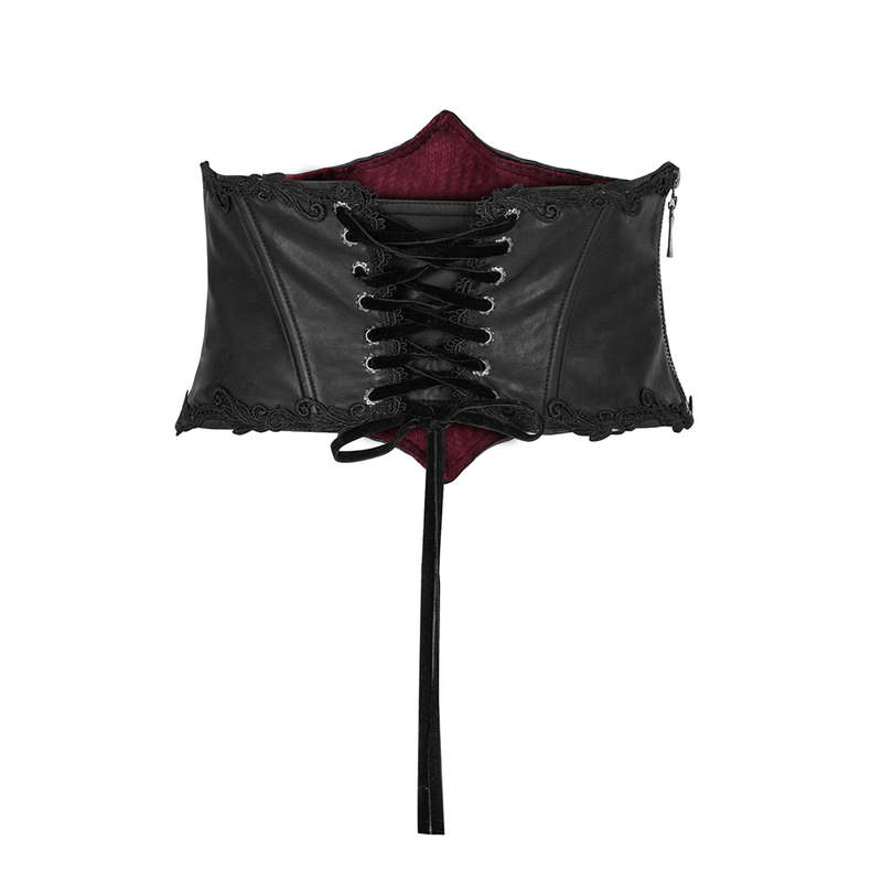 Embroidered Corset Belt