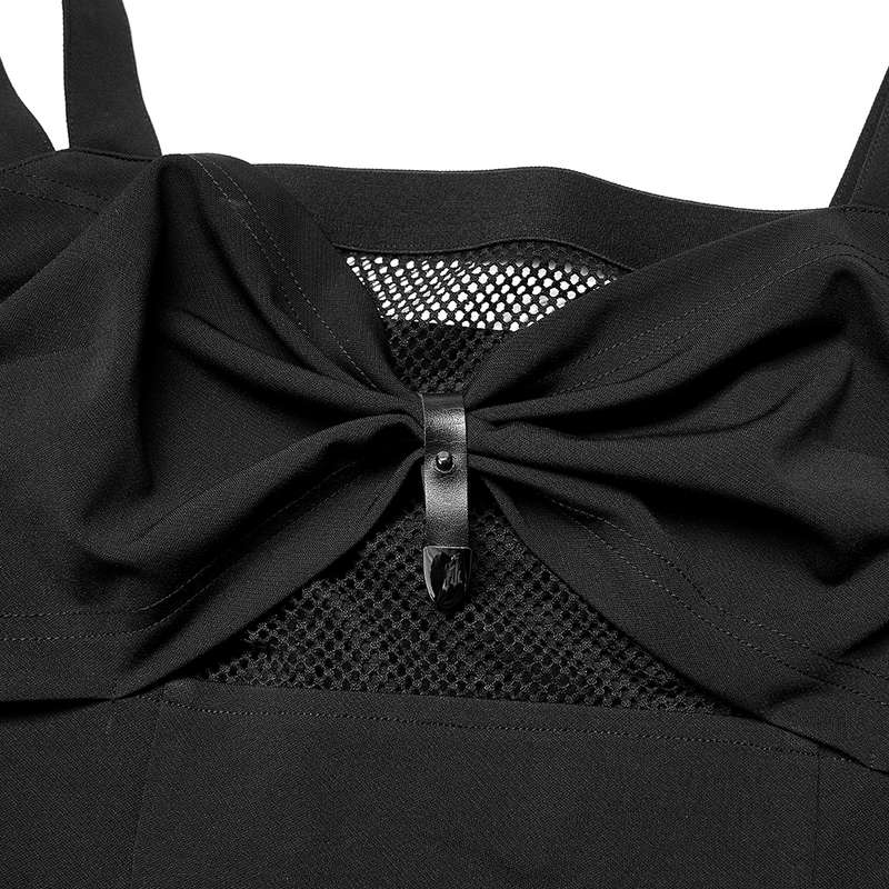 Slim Fit Suspender Dress