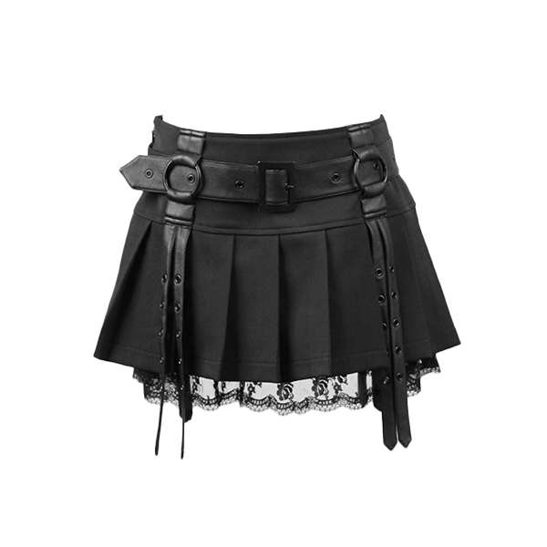 Goth Style Mini Skirt