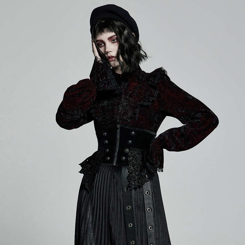 Velvet Retro Corset