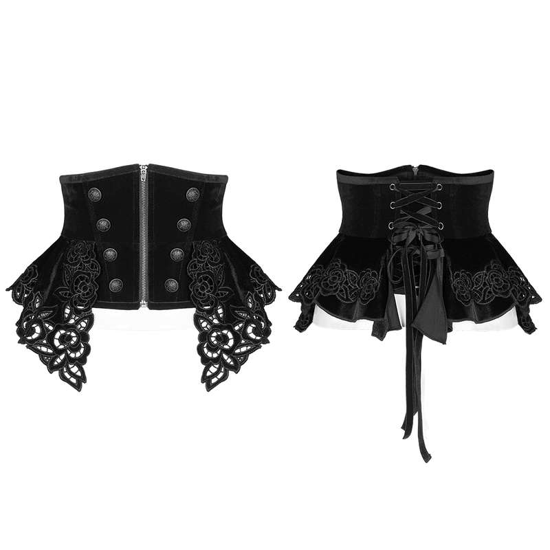 Velvet Retro Corset