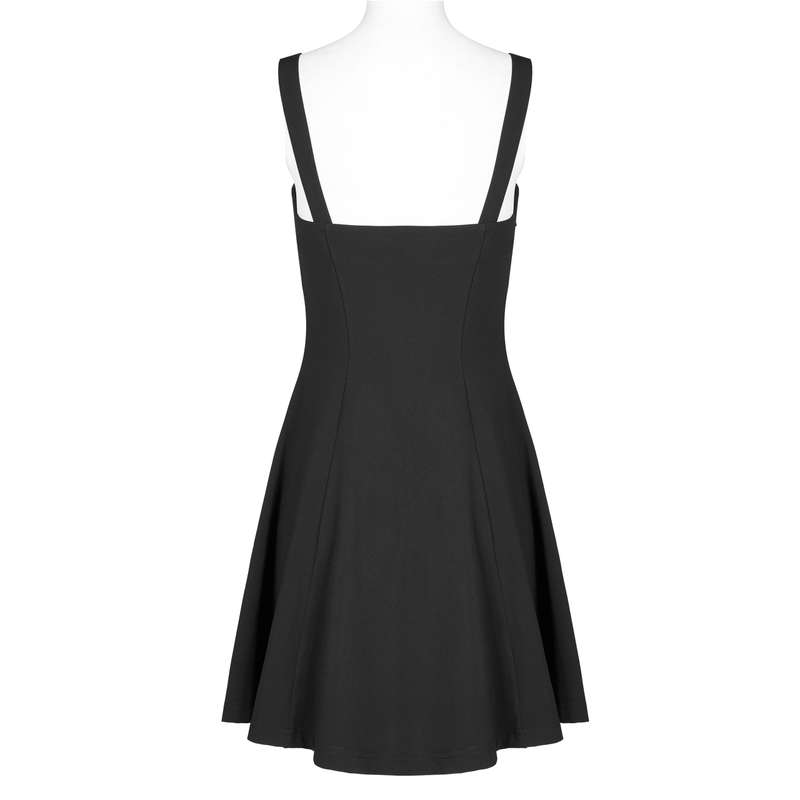 Slim Fit Suspender Dress