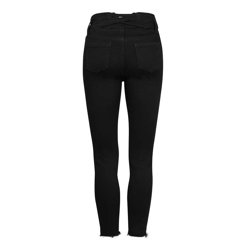 Tight Fit Denim Jeans - S