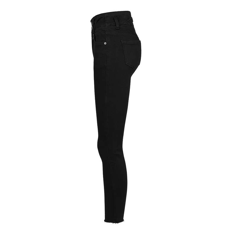 Tight Fit Denim Jeans - S