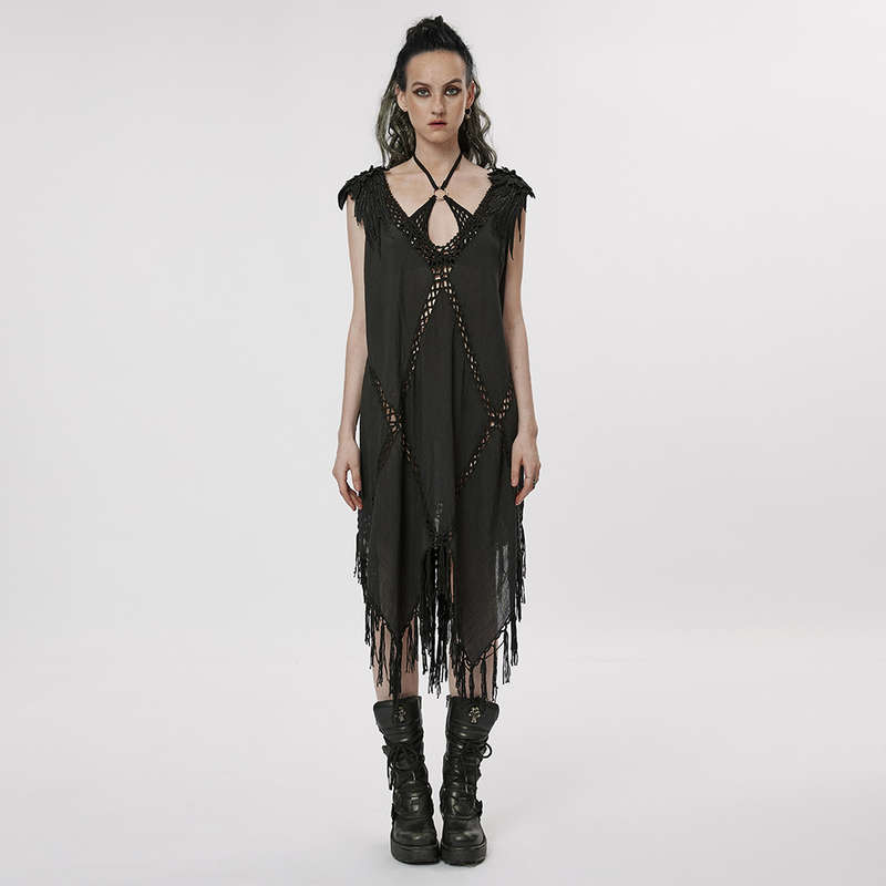 Woven Sleeveless Cover Up Dress