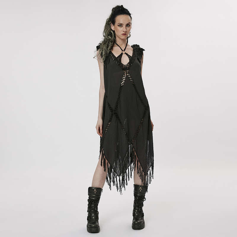 Woven Sleeveless Cover Up Dress