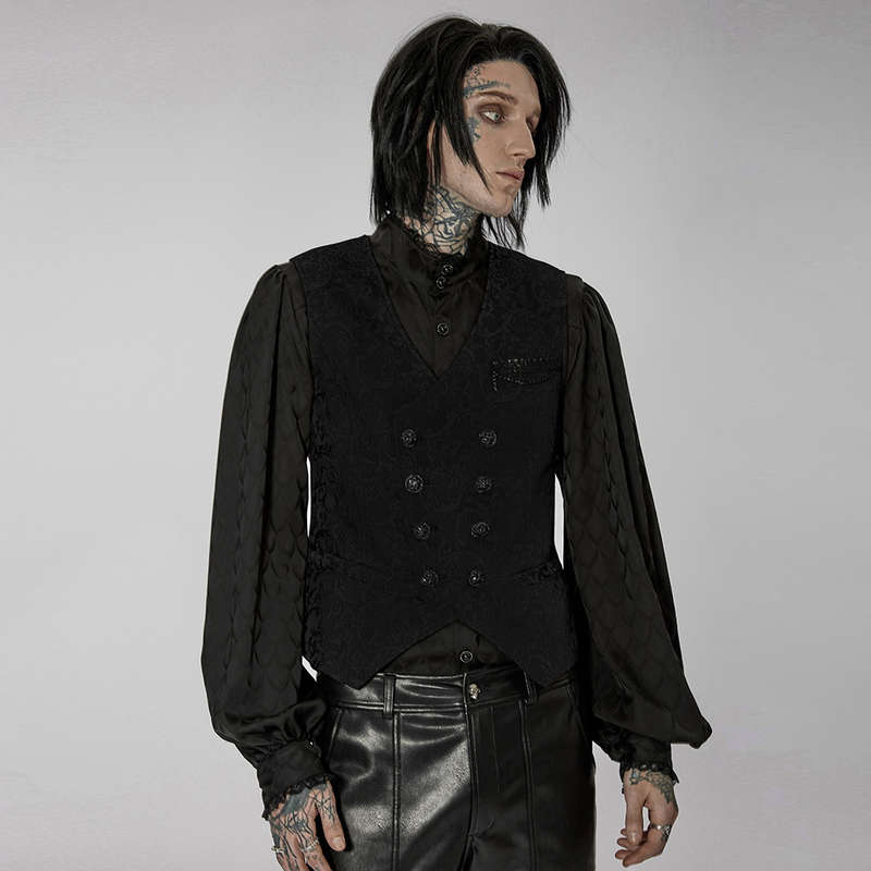 Exquisite Pattern Jacquard Waistcoat