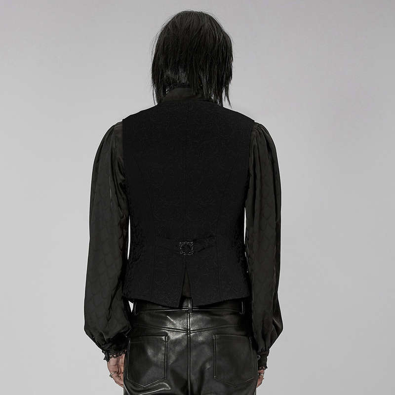 Exquisite Pattern Jacquard Waistcoat