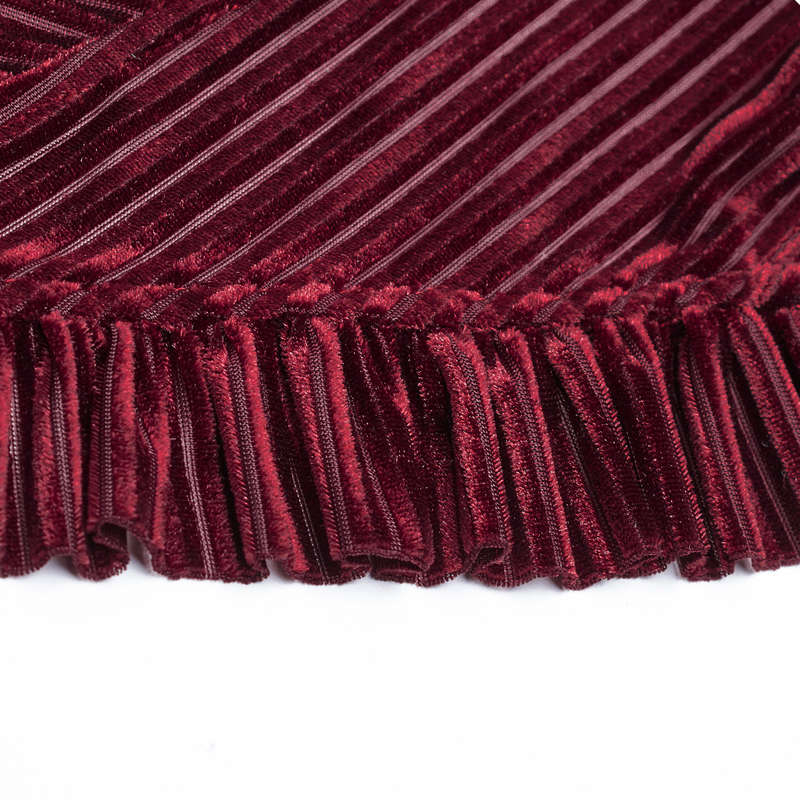 Dark-Grain Velvet Shirt