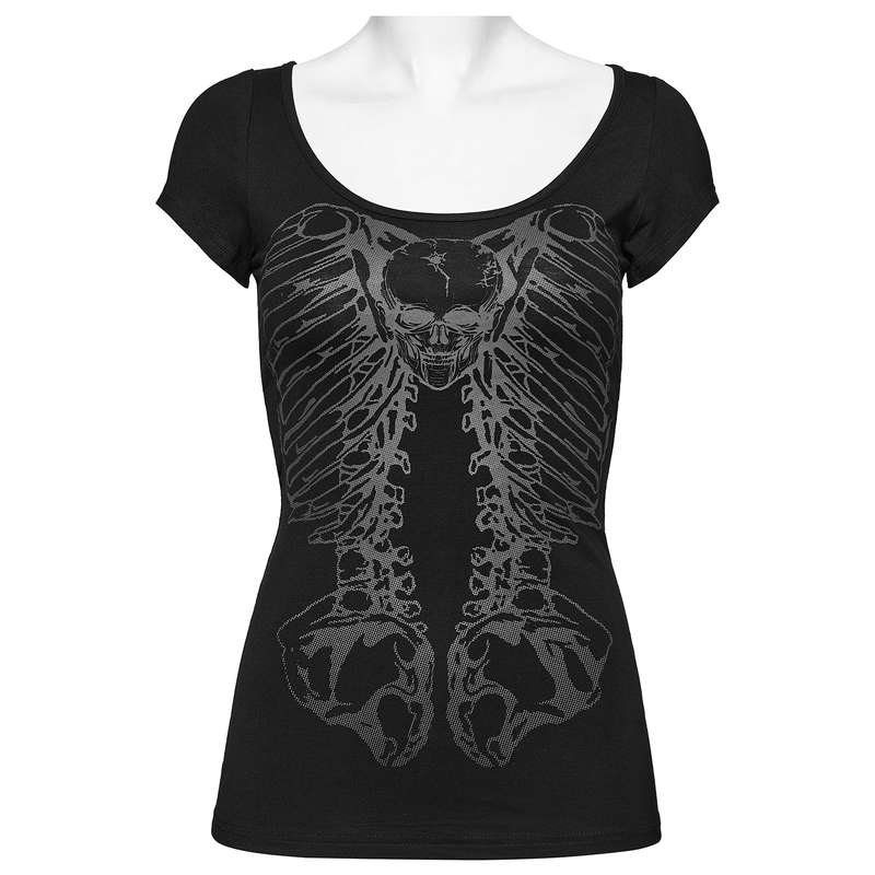 Metal Frame Printed T-Shirt