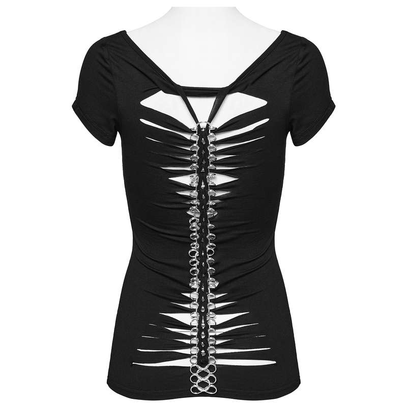 Metal Frame Printed T-Shirt