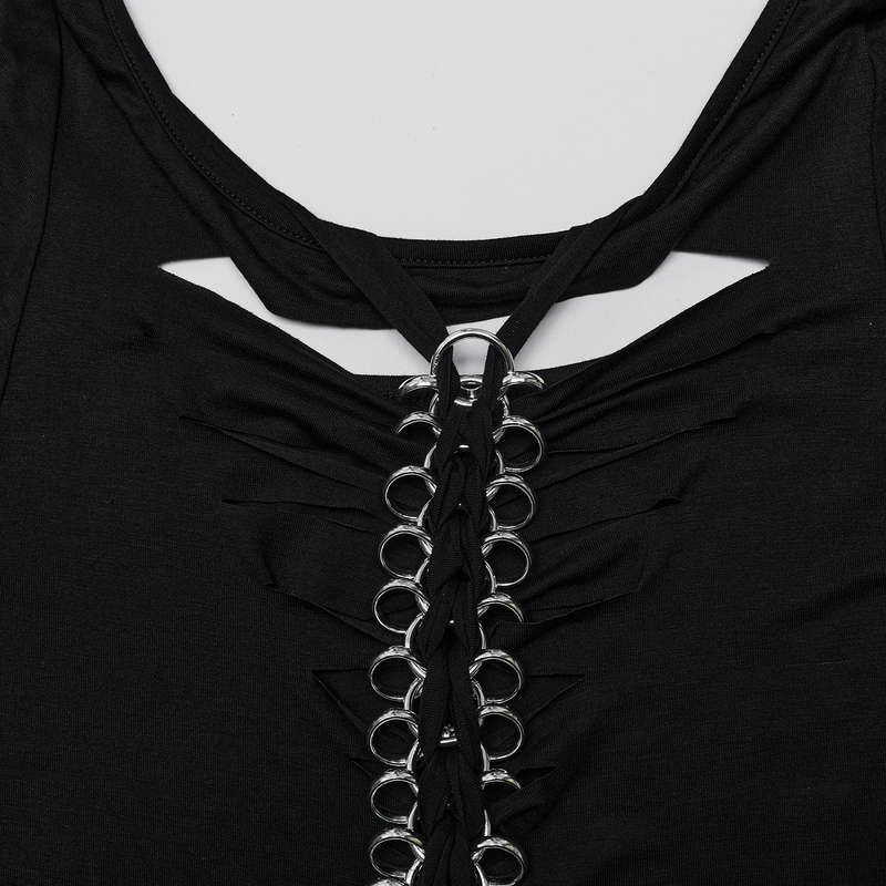 Metal Frame Printed T-Shirt