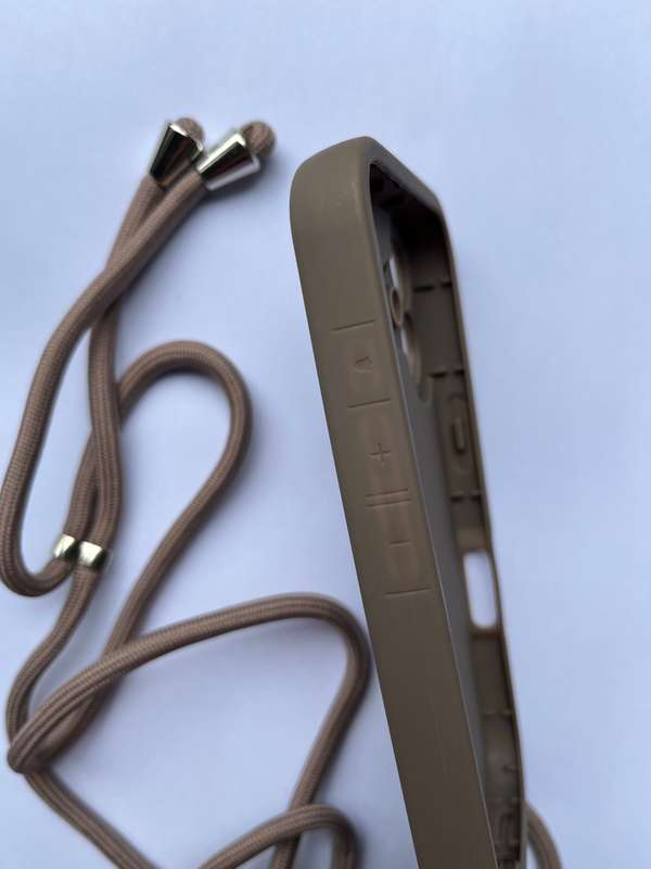 Crossbody Lanyard Silicone Case Cover For iPhone 16