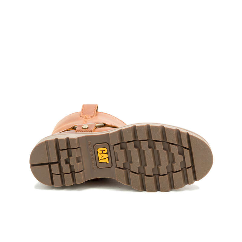 CAT GRADER HARNESS - Leather Brown