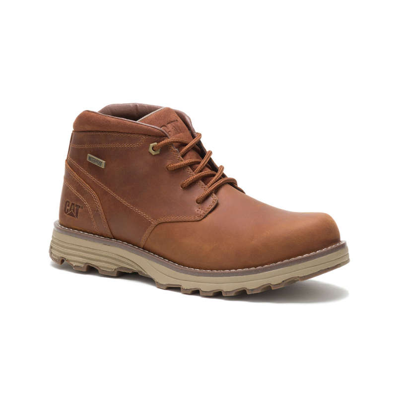 CAT ELUDE WP - Leather Brown