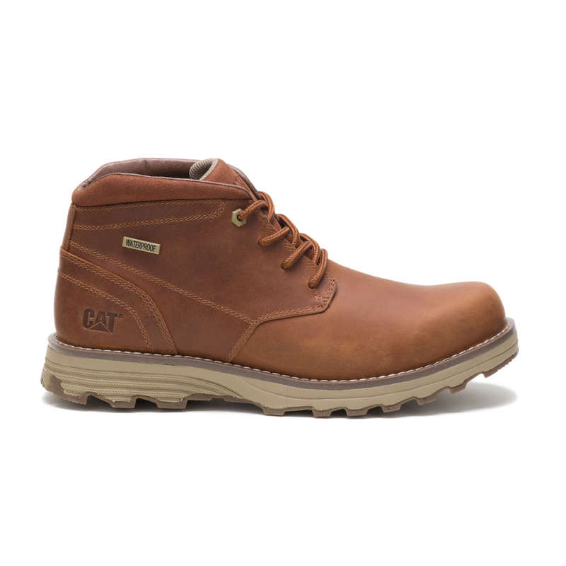 CAT ELUDE WP - Leather Brown