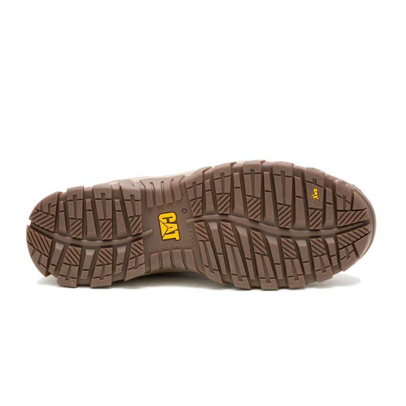 CAT THRESHOLD REBOUND TREK - Leather Brown