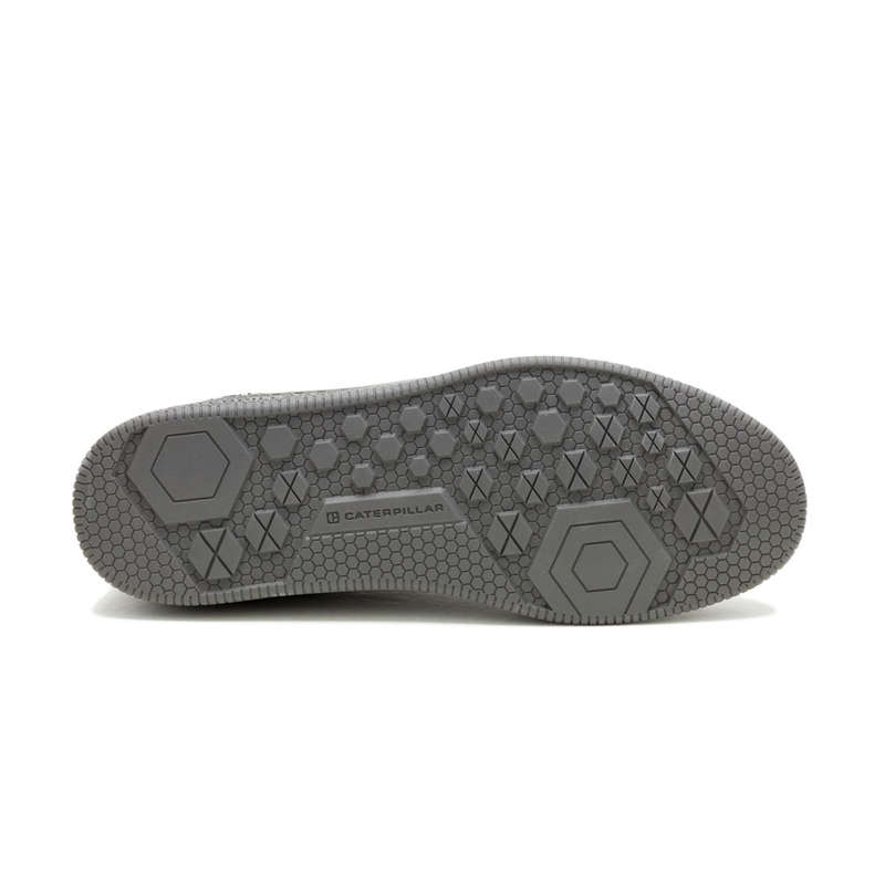 CAT PAUSE RETRO - Dark Gull Grey/Black Jazz Suede