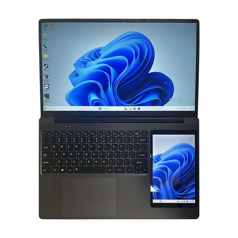 15.6'' + 7'' Dual-screen 8GB  512GB SSD Laptop
