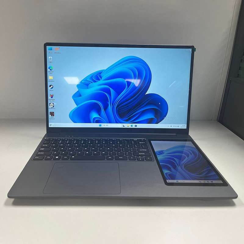 15.6'' + 7'' Dual-screen 8GB  512GB SSD Laptop