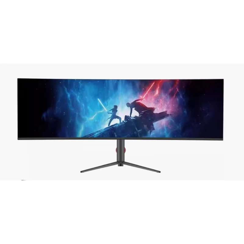 49-Inch 4K Curved HDR Monitor with High Resolution and Brightness