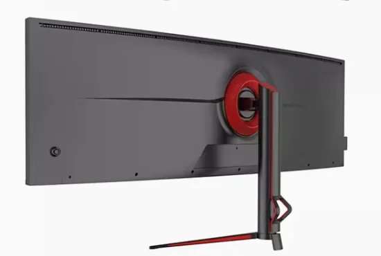 49-Inch 4K Curved HDR Monitor with High Resolution and Brightness