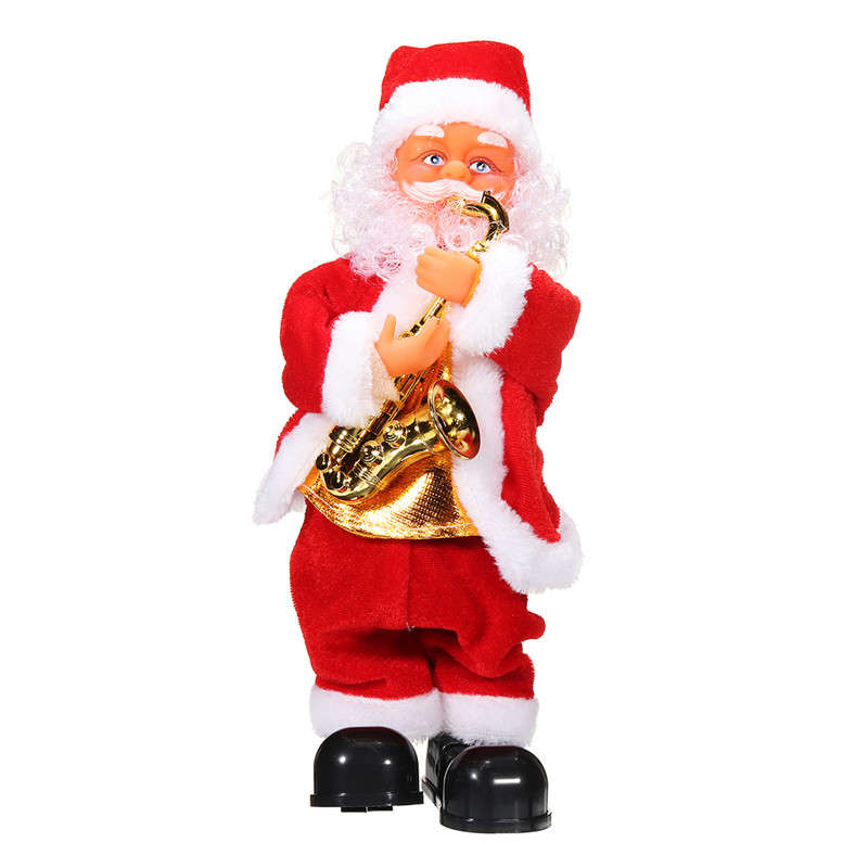 Christmas Santa Claus Figure Twisted Hip Twerking Singing Electric Toys kids Gi