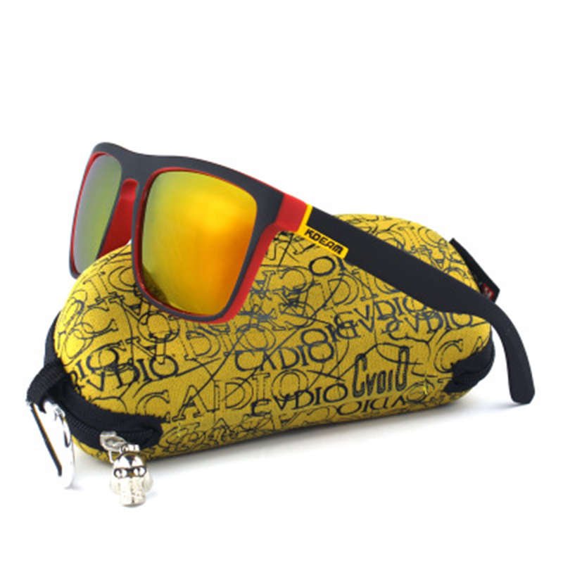 KDEAM KD156 UV400 Outdoor Sports Polarized Sunglasses Colorful Driving Sunglass