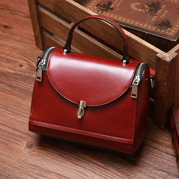 Women Genuine Leather Designer Handbag Shoulder Bag Lady Purse