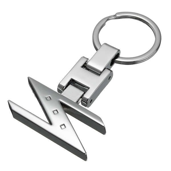 EDC Gadgets Letter Z Car Key Chain Key Ring Chrome Finishing For Nissan 280ZX 3