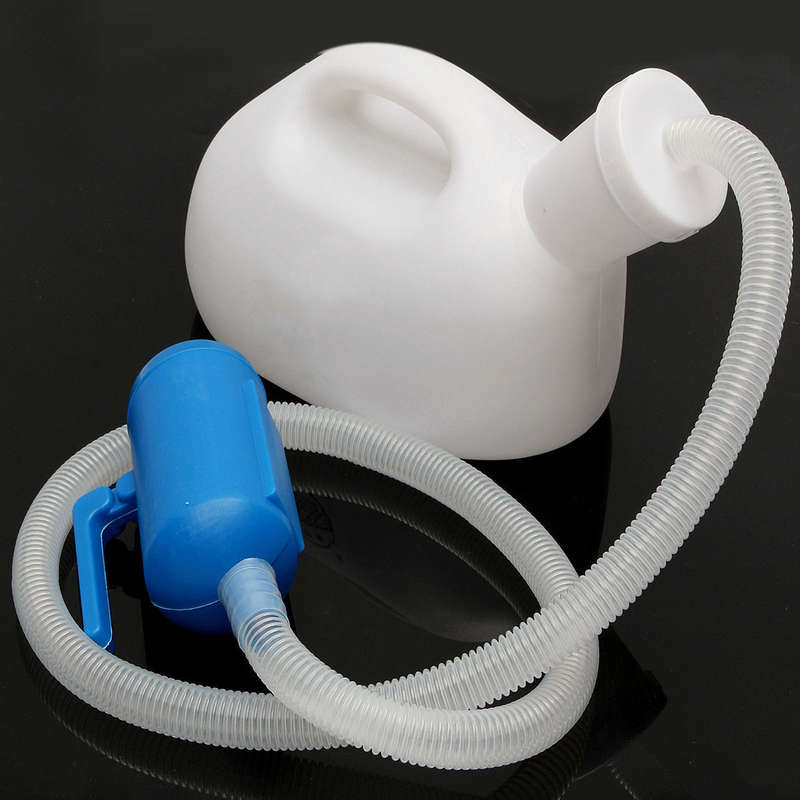 2000ml Portable Travel Camping Paralyzed Male Urinal Urine Bottle Pee Holder In