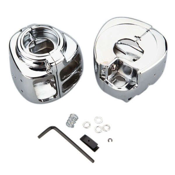 Handlebar Switch Housing Replacement Kit for Harley Davidson Softail
