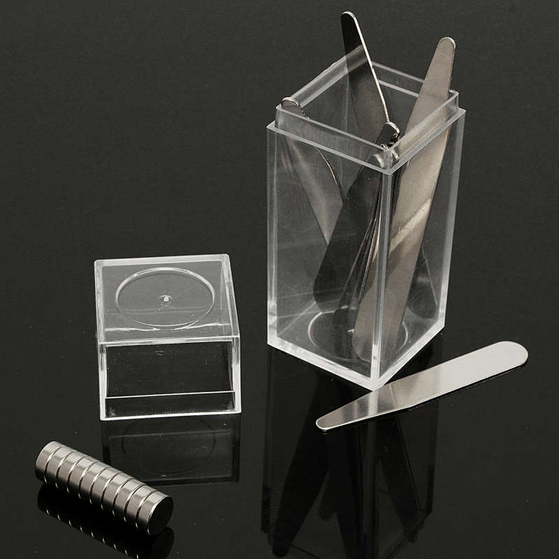 10Set Magnetic Metal Collar Stays Bones with Magnet & Box