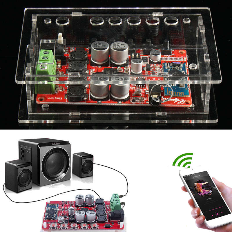 Geekcreit TDA7492P 100W Wireless Bluetooth Audio Digital Amplifier Board With C