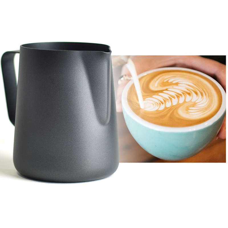 KCASA KC-BKM03 350mL Stainless Steel Expresso Mug Measuring Kitchen Craft Coffe