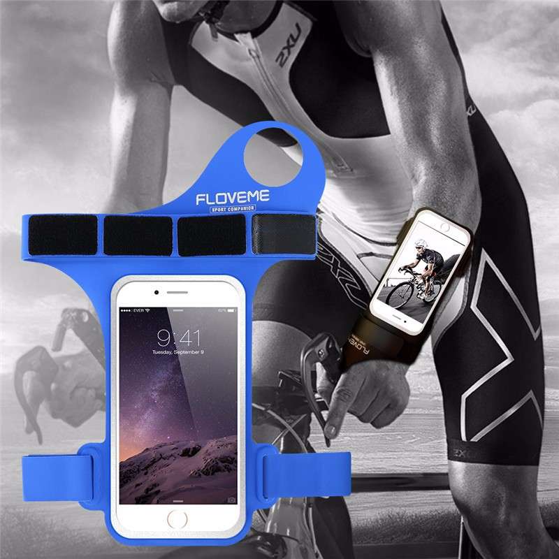 FLOVEME Riding Arm Belt Sports Arm Band Touch Screen Waterproof Case for under