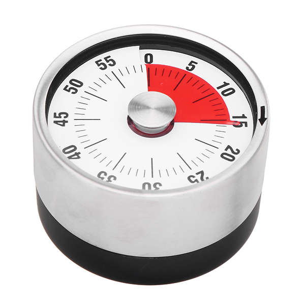 BALDR Mini Countdown Timer Spin Kitchen Timer Magnetic 60 Min Cooking Study Tim