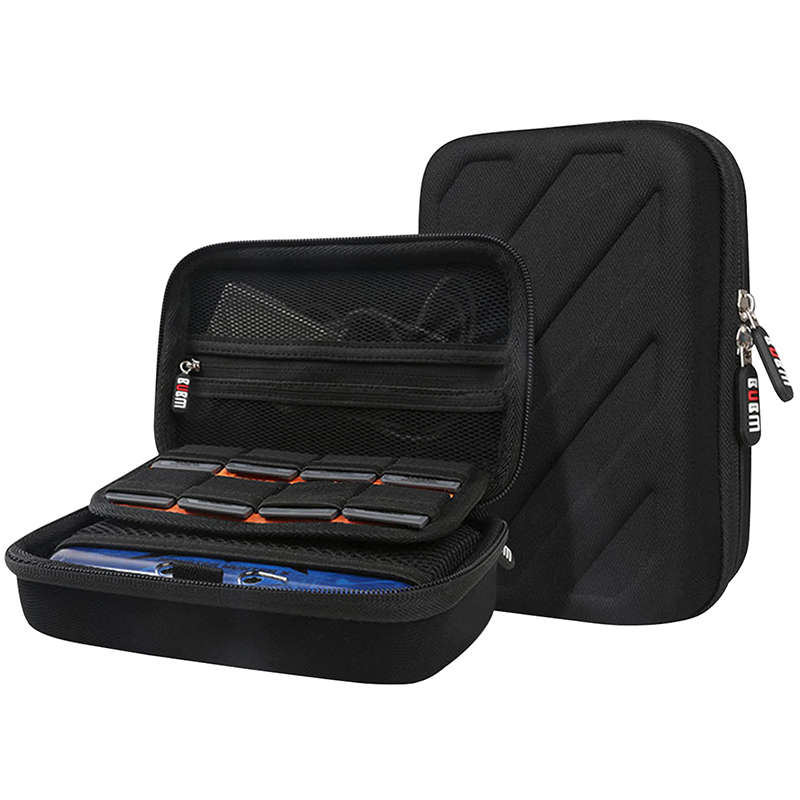 BUBM Digital Accessorties Earphone Speaker Storage Bag Game Slots Management