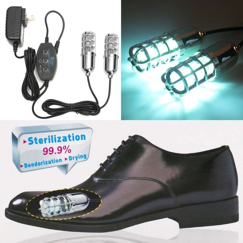 Electric Ultraviolet UV Shoes Dryer Deodorizer Sterilizer Sanitizer Dehumidify