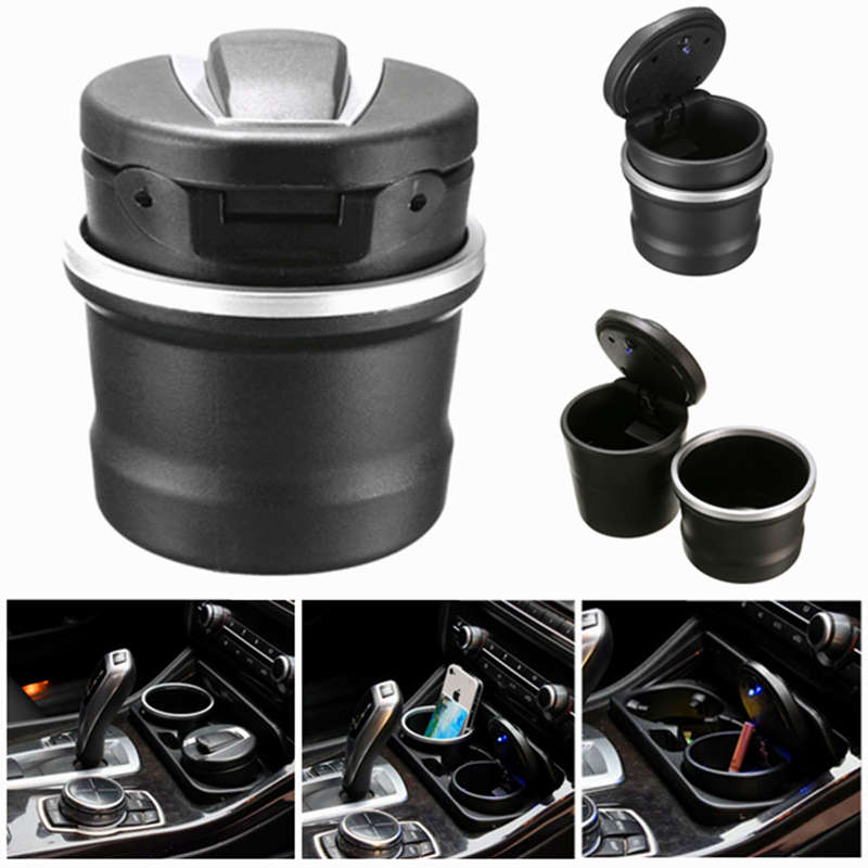Portable Car Ashtrays Storage Box LED for BMW of 1 series 3 series 5 Series 7 X