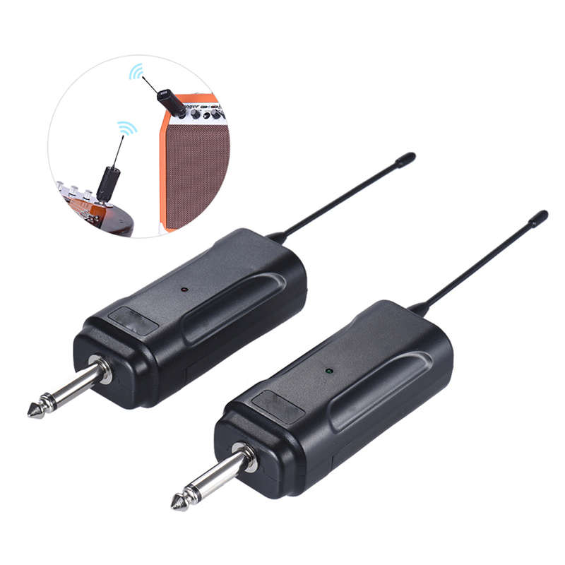 Wireless Audio Transmission System With Transmitter Receiver for Electric Guita